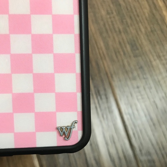 Wildflower Pink Checkerboard iPhone Case - Picture 5 of 5